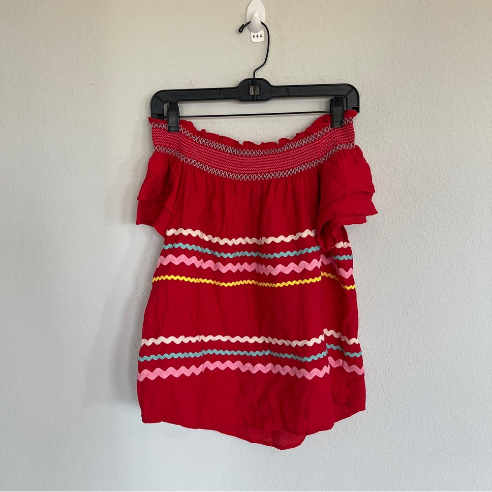 VICI Ric Rac Blouse Size Small - Picture 2 of 7